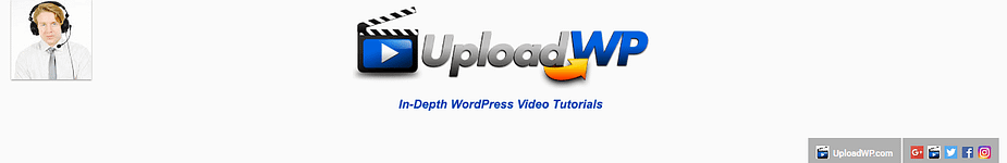 upload wp youtube channel