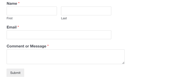 contact form wordpress