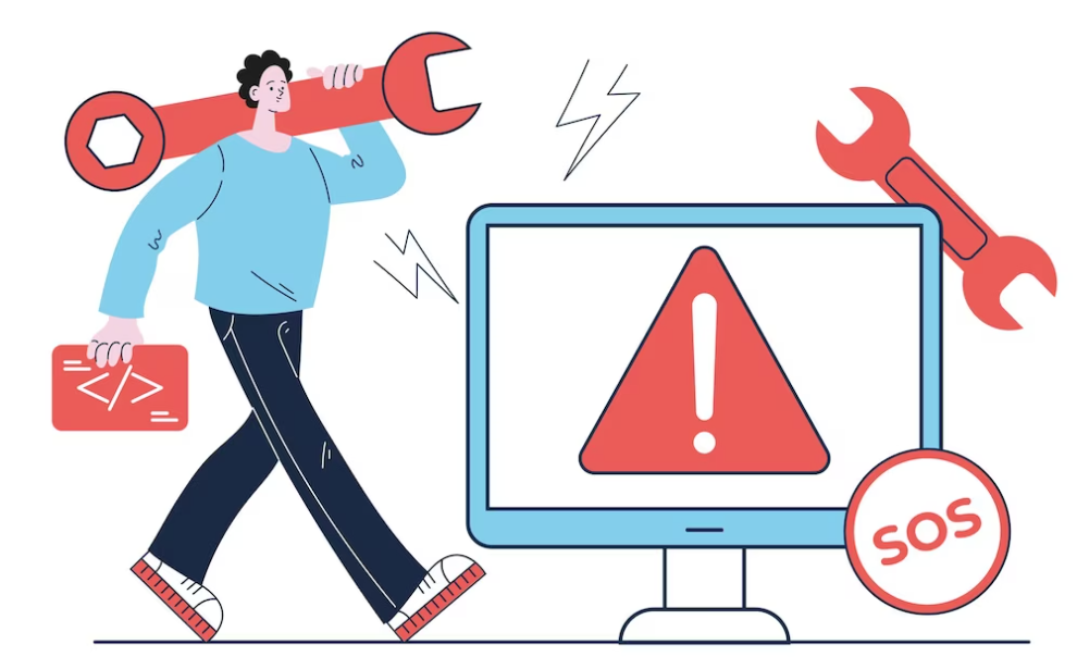 website crash
