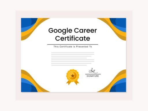 Google Career Certificates