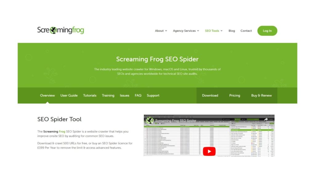 screaming frog